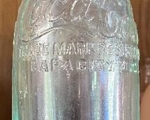 Straight Side High Point Coca Cola Bottle