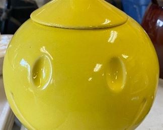 McCoy Have a Happy Day Cookie Jar (Lid Damage)