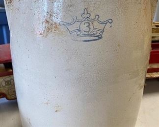 Stoneware Pottery Churn