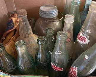 Assorted Soda Bottles