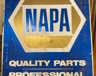 Small NAPA Metal Sign