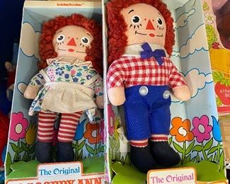 Raggedy Ann and Andy Dolls