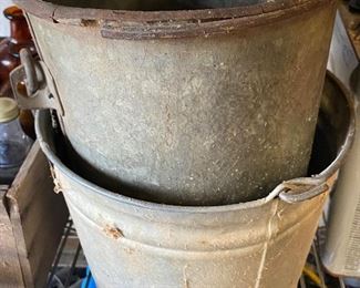 Galvanized Buckets