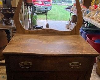 Oak Wash Stand