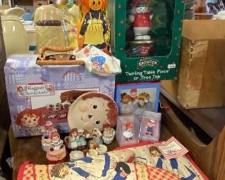More Raggedy Ann and Andy Collectibles