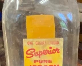 Rock Hill, S.C. Jersey Milk Bottle