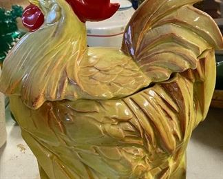 Rooster Cookie Jar