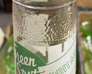 Green Spot Fruit Ade Bottle