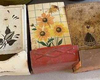 Tin Lithograph Match Safes