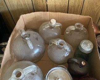 White House Vinegar Jars