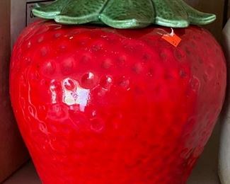 Strawberry Cookie Jar