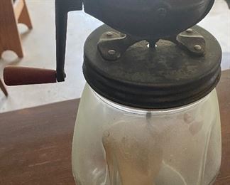 Old Hand Crank Butter Churn