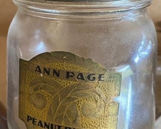 Ann Page Peanut Butter Jar
