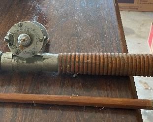 Old Fishing Rod and Reel
