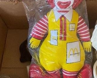 Ronald McDonald Plush Doll