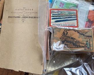 Baltimore & Ohio Railroad Collectibles (Paper Ephemera)
