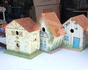 Copper Topped Birdhouses More