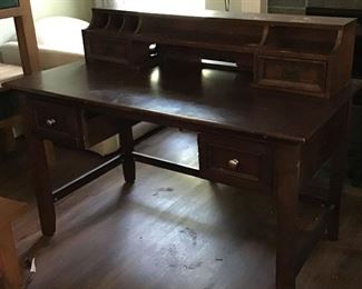 Dark Wood Desk