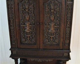 Antique Wine Cabinet
