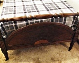 Antique Art Deco Twin Beds