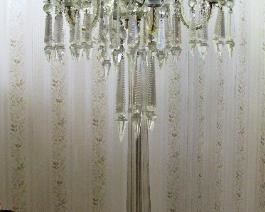 Antique  Epergne Crystal Lamp - Very Few Ever Made - Absolutely Gorgeous! It will fit right in with Shabby Chic or Farmhouse!