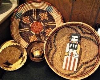 Native American Woven Baskets