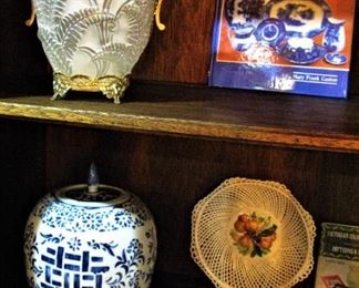 Phoenix  Art Deco Fern Vase