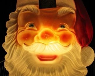 Giant Santa Face Blow Mold with Box