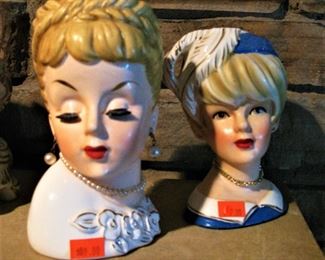 Vintage Head Vases