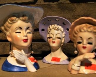 Vintage Head Vases