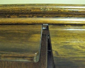 Globe Antique File Cabinet