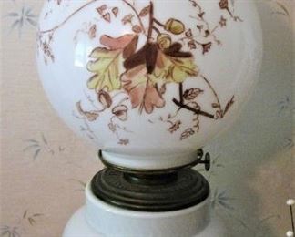 Antique Hurricane Lamp