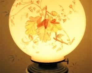 Antique Hurricane Lamp