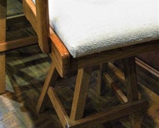 Tall Swivel Cushion Chairs