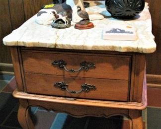 Marble Top Side Table