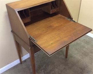 MID CENTURY SECRETARY DESK