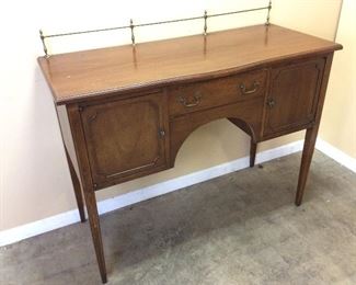 MID CENTURY GENUINE MAHOGANY SIDEBOARD