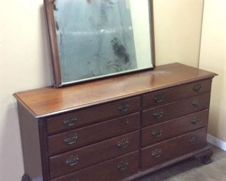 VTG. CENTURY FURNITURE DRESSER w MIRROR