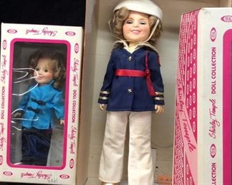 VINTAGE SHIRLEY TEMPLE DOLLS