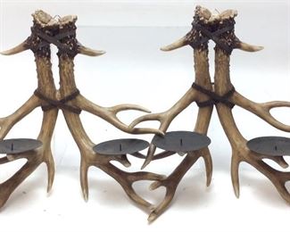 PAIR OF WALL MOUNT ANTLER