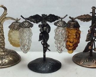 (3) VTG. HANGING SALT & PEPPER SETS
