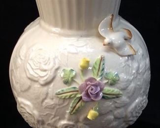 IRISH BELLEEK 150 YEAR ANNIVERSARY VASE