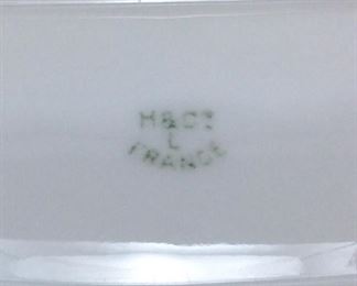 HAVILAND PRE 1900 HAND PAINTED TRAY