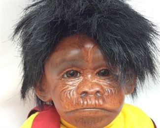 1993 REV CERAMIC DOLL BUTTERCUP MONKEY