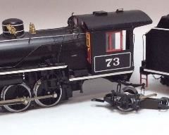 ASTER/LEHMANN GROSS BAHN #73 G SCALE LOCOMOTIVE & COAL CAR WHITE PASS & YUKON ROUTE 21832