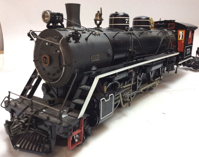 ASTER/LEHMANN GROSS BAHN #73 G SCALE LOCOMOTIVE & COAL CAR WHITE PASS & YUKON ROUTE 21832