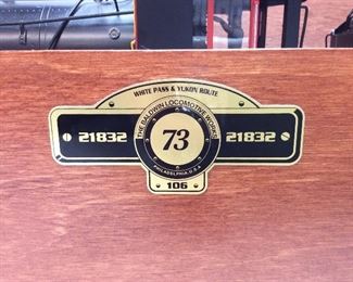 ASTER/LEHMANN GROSS BAHN #73 G SCALE LOCOMOTIVE & COAL CAR WHITE PASS & YUKON ROUTE 21832