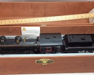 ASTER/LEHMANN GROSS BAHN #73 G SCALE LOCOMOTIVE & COAL CAR WHITE PASS & YUKON ROUTE 21832
