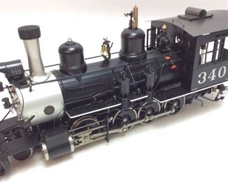 ACCUCRAFT ‘’LIVE STEAM’’ G SCALE LOCOMOTIVE & COAL CAR 5571