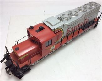L.G.B. LEHMAN GROSS & BAHN G SCALE
SANTA FE #6818 WITH ORIGINAL BOX,